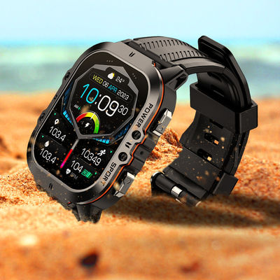 Sport Smart Watch C26 1.96 inci AMOLED layar besar Gunakan kaca tempered tahan ledakan dan tahan tetes