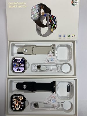 CD20 4G Kartu seluler jam tangan pintar dengan GPS Rotating Pull kamera touch encoder layar AMOLED