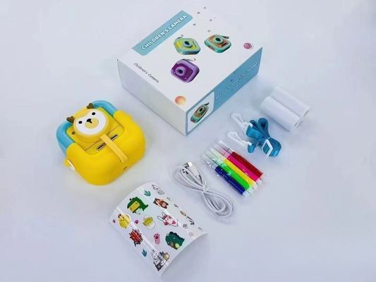 M8 2.4 Inch Screen Camera 3 Games Digital Camera untuk Anak-anak Mini Instant Print Camera