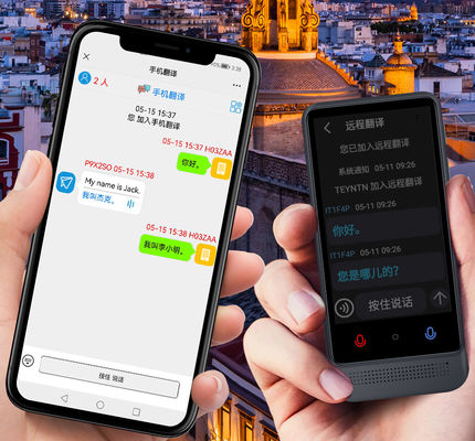 M12 Terjemahan Perangkat Kamera 4,02 inci Real-Time Smart Voice Photo Translator 1500mA 139 Bahasa Portable Text Voice Translator