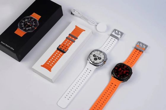 Terbaru 2025 W7 Ultra GPS Bulat Smartwatch untuk Pria dan Wanita Detak Jantung Monitor Baterai 3.8V / 400mAh-702224