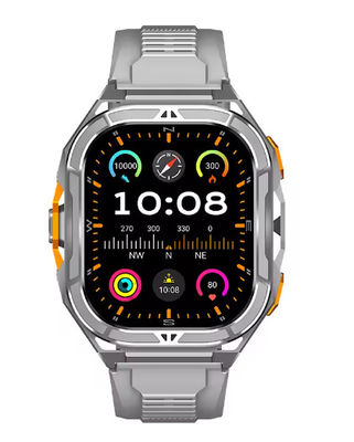 X5 Smartwatch Detak Jantung Darah Oksigen BT Panggilan Asisten Suara GPS Posisi