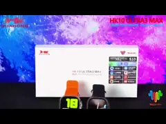 HK10 Ultra 3 Relojes Screen Amoled Display Smart Watch ChatGPT 2G